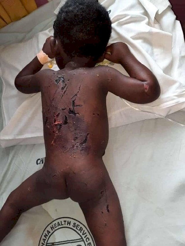 Father who shredded flesh of 3-year-old son with whip granted GHS50K bail
