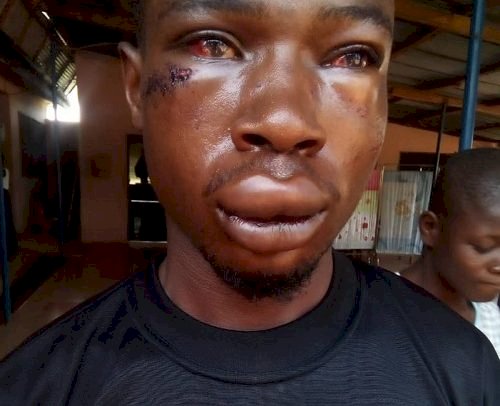 Security Officer Brutalizes Student For Chasing His Wife