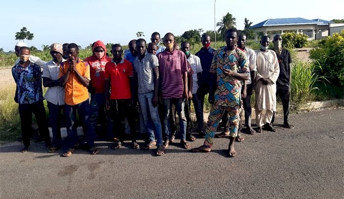 GIS Intercepts 27 Foreigners Entering Togo Through Akanu Border