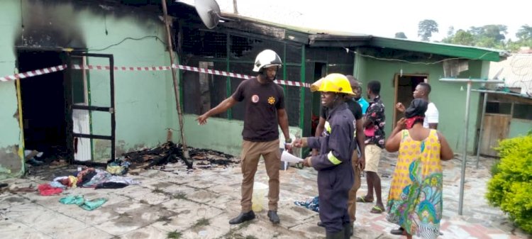 3 Children die in fire outbreak at Bibiani