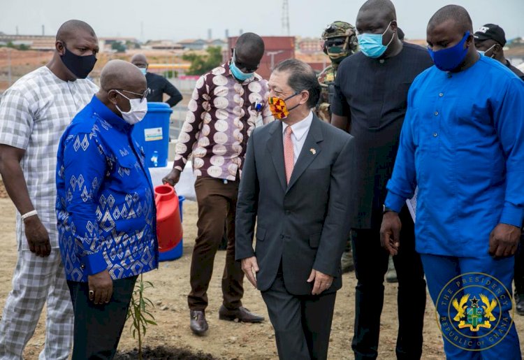 Akufo-Addo commission first phase of Tema interchange project