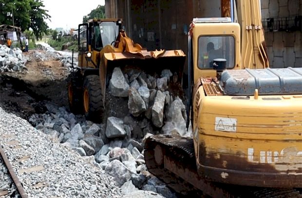 Work Begins On Damaged Achimota-Nsawam Rail Line