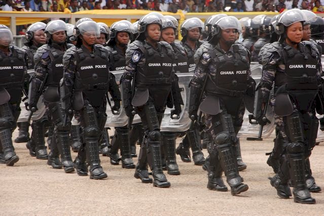 Akufo-Addo Promotes Police Officers