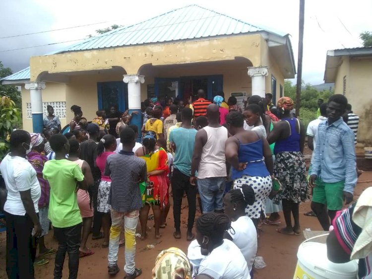 E/R: One person stabbed after confusion erupted at National ID Registration Center