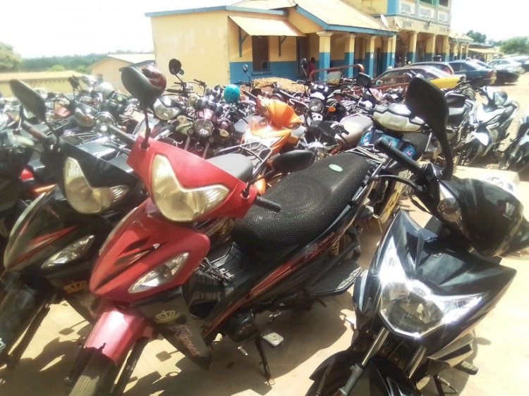 MTTD embarks on operation arrest unregistered motorbike owners in Bono