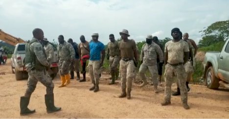 Properties Of Galamsey Operators At Dunkwa On Offin Destroyed By Anti Galamsey Taskforce