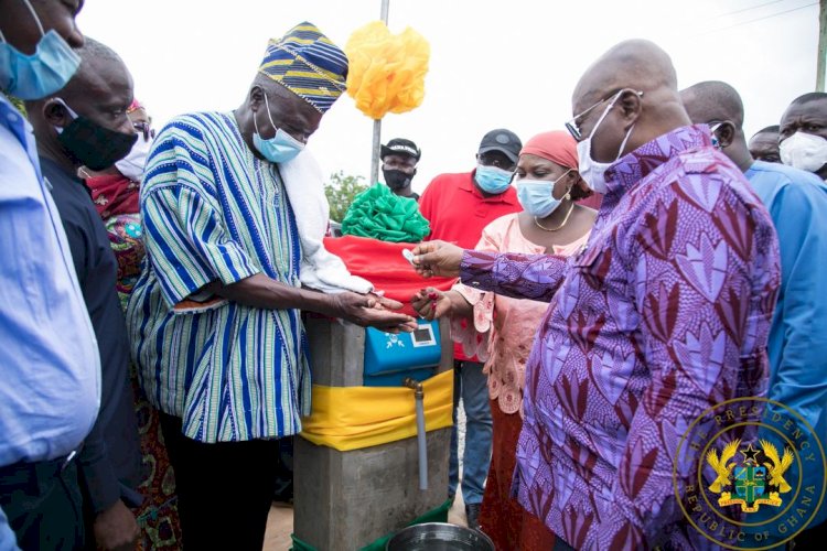 Akufo Addo Commissions Nalerigu Water Supply Project