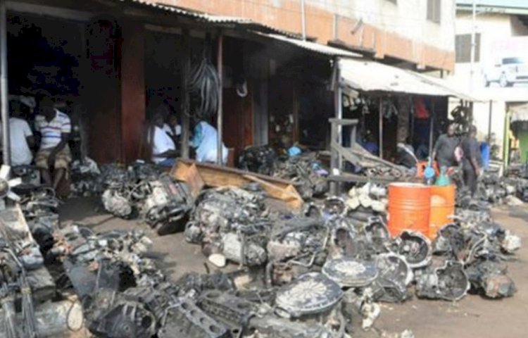 New Tension At Abossey Okai As Ghanaian Traders Lock Up Nigerian Shops