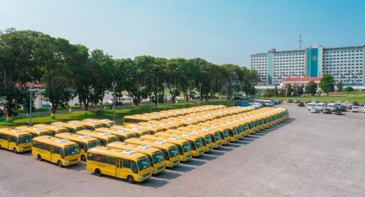 Government Hands Over 100 Buses To Senior High Schools