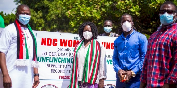 The Ghanaian Dream Will Be Achieved Under NDC - Jane Naana