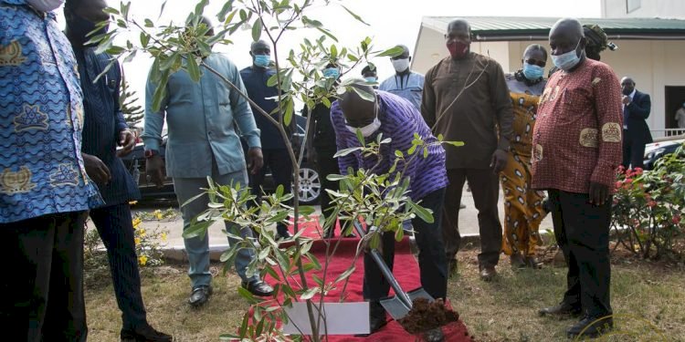 Akufo-Addo Cuts Sod For Ghana’s First Modern Foundry And Machine Tooling Centre