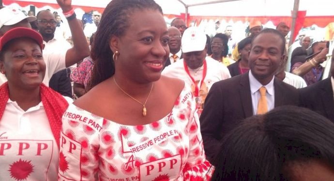 PPP To Outdoor Brigitte Dzogbenuku As flagbearer On September 12