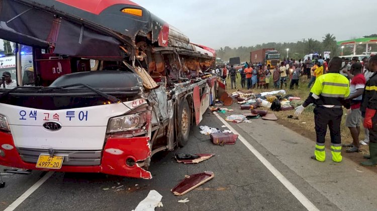 11 killed, 80 Injured In Multiple Accident At Kyekyewere In Eastern Region