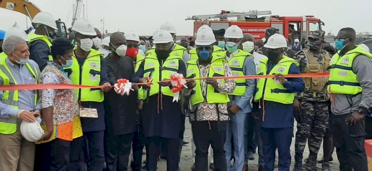 Vice President Bawumia Commissions Liquid Bulk Terminal At Takoradi Port