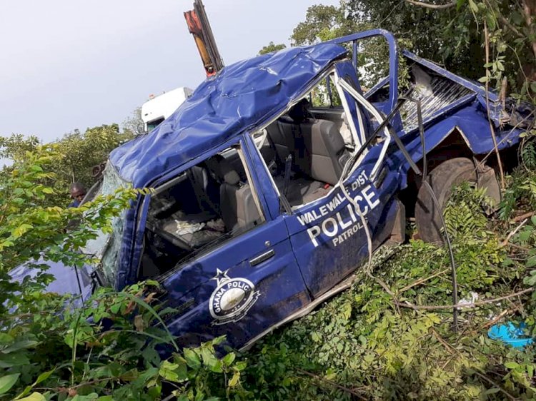 Police Vehicle Crashes In WaleWale, 1 Officer Dead, 3 In Critical Condition