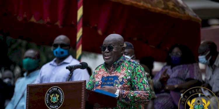 Akufo Addo Commissions Six-Unit Classroom Block At Apraman