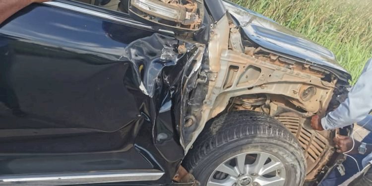 Sammy Awuku involved In Crash On The Ejisu-Konongo Road