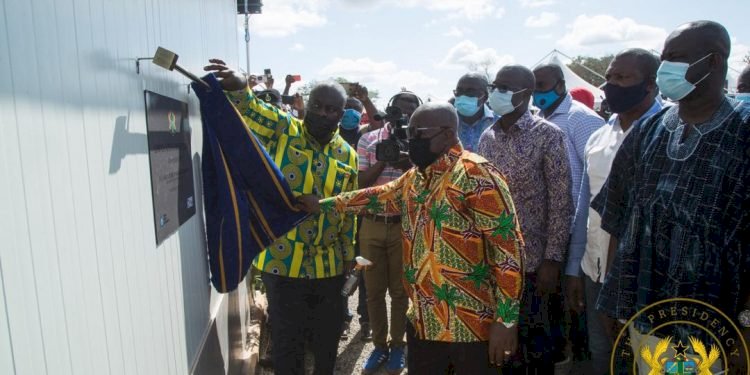 President Akufo Addo Commissions Lawra Solar Power Plant