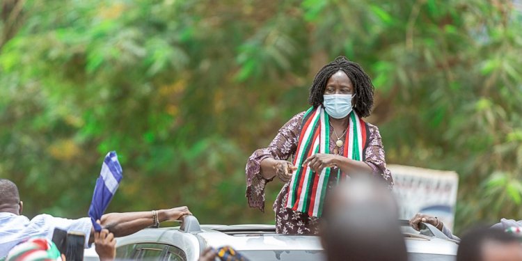 Jane Naana Begins Six Day Ashanti Region Tour