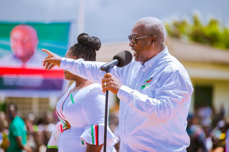 My Next Government Will Focus On Skills Training And Jobs - Mahama