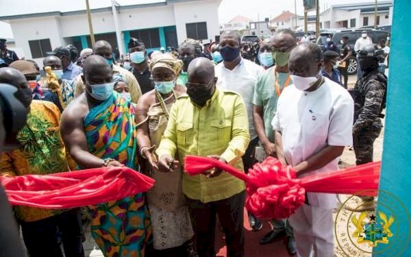 President Akufo Addo Commissions 204 Housing Units