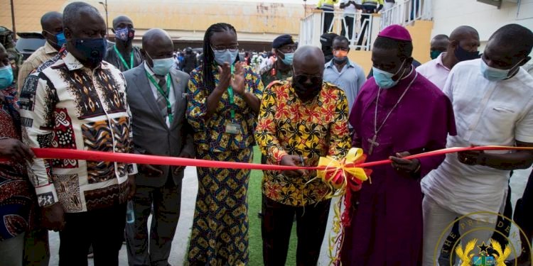 President Akufo Addo Inaugurates KNUST - Obuasi Campus