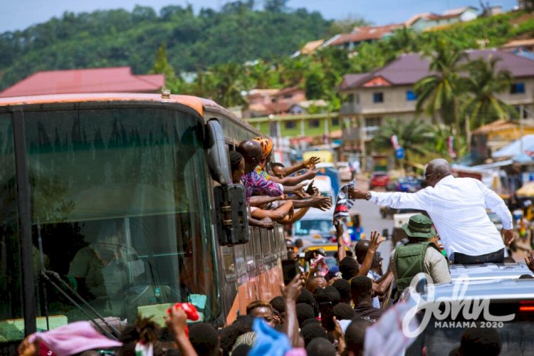 John Mahama Begins Ashanti Region Tour Today