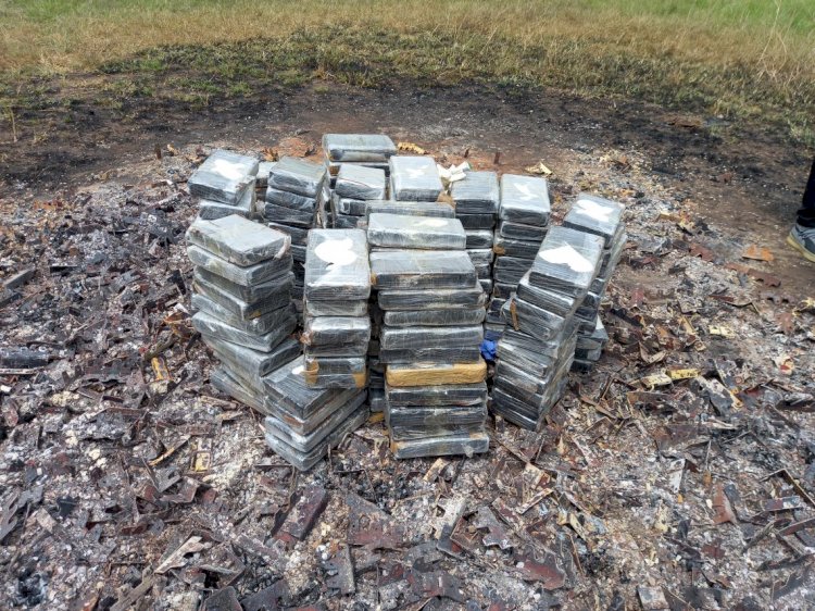 NARCOC Destroys 150kg Of Cocaine Intercepted At Tema Port