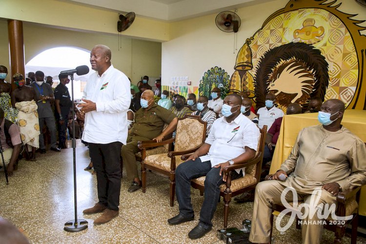 John Mahama Unveils Development Plan For Ashanti Region
