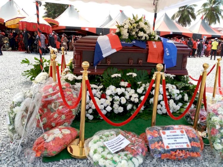 Murdered Mfantseman MP Laid In State