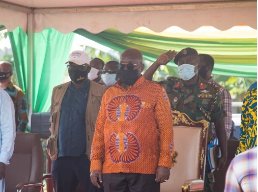 President Akufo Addo Cautions Non-Performing Road Contractors