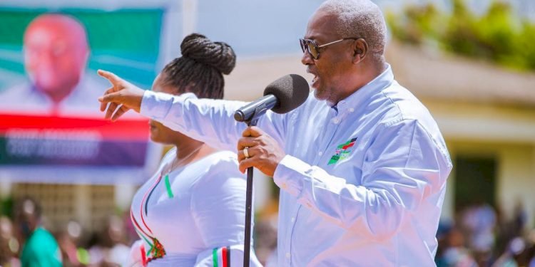John Mahama Promises To Exempt Petty Traders From Income Tax