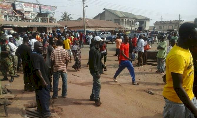 A/R: Armed Vigilantes Arrested At Fomena