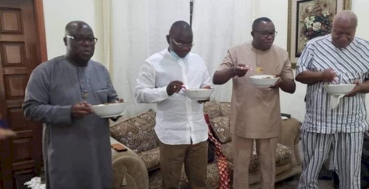 NDC Big Boys Enjoy Goat Soup After Allegedly Auditing Pink Sheets