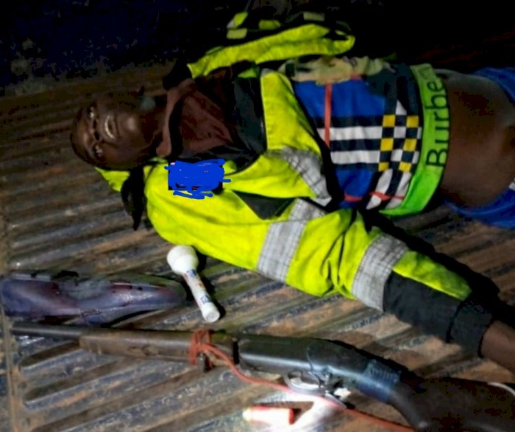 Police Kill Armed Robber On The Buipe-Tamale Road