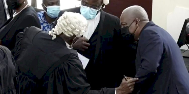 SC Grants John Mahama’s Motion To Correct Errors In Election Petition
