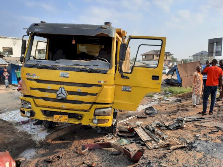 C/R: 1 Dead, 2 Severely Injured After Accident On Kasoa-Budumburam Stretch