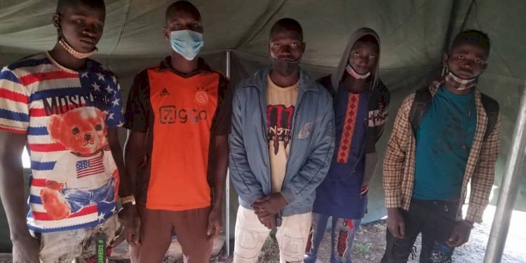 U/W: 5 Burkinabes Busted At Ga Inland Post For Entering Ghana Illegally