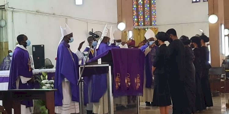 Requiem Mass Held For Jerry John Rawlings