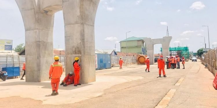 Staff Working On The Tamale Interchange Call Off Strike