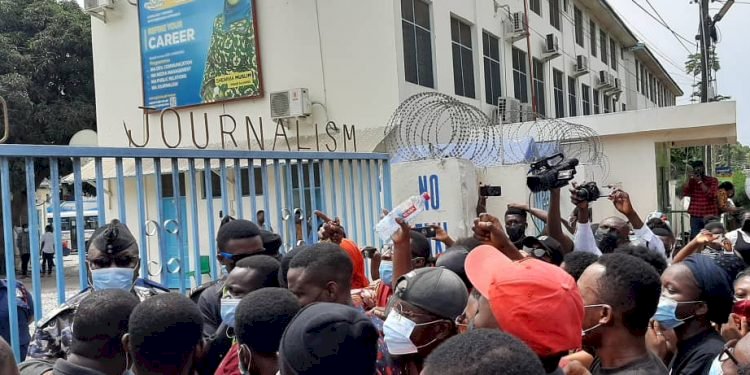 Students Of Picket Over Directive To Defer Programme Over Late Fee Payment