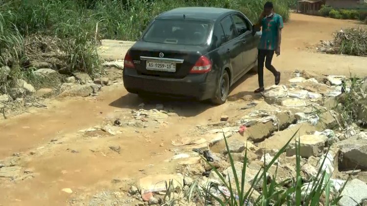 A/R: Fix Our Broken Down Bridge To Prevent Further Deaths - Abuakwa-Dadease Residents