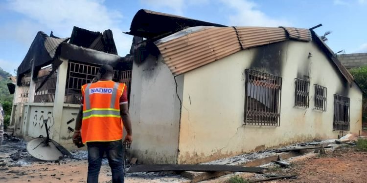 A/R: Family Of 4 Burnt To Death After Fire Outbreak At Manso Aponapon