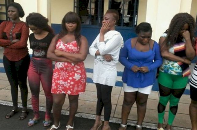 33 Sex Workers Rounded Up In Dawn Swoop At Pokuase