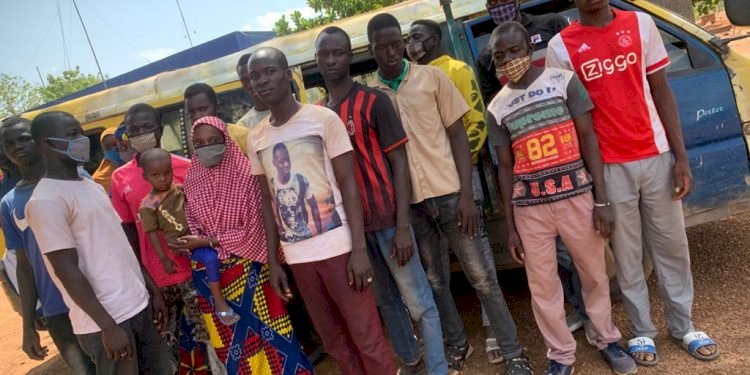 U/W: 26 Burkinabes Arrested For Entering Ghana Illegally Repatriated