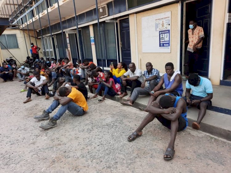 215 Suspected Criminals Arrested In Post Bullion Van Robbery Attack Swoop