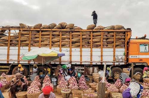 Onion Trucks Banned From Agbogbloshie Market Ahead Of Traders’ Relocation