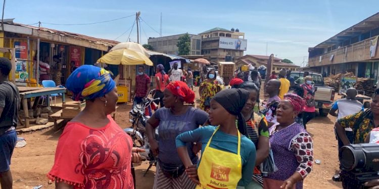 Shops At Nii Annang Adjor Market In Ashaiman Demolished By Assembly