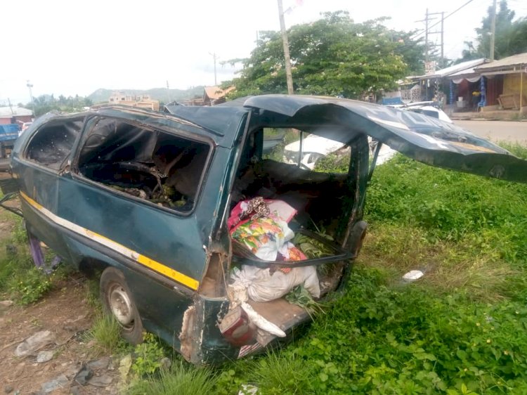 5 Dead In Gory Accident On The Accra-Kumasi Highway