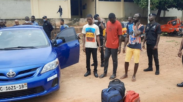 Ho: Three Persons In Police Grips For Illegal Possession Of Firearms